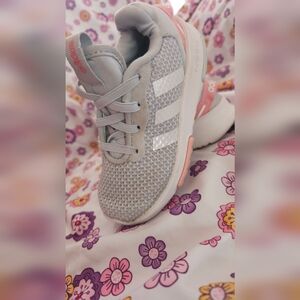 ADIDAS Racer TR 2.01 Sneakers pink & Grey Shoes Girls Sz8